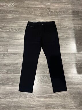 Classic Black Straight-Leg All Day Pants- Copper & Oak
